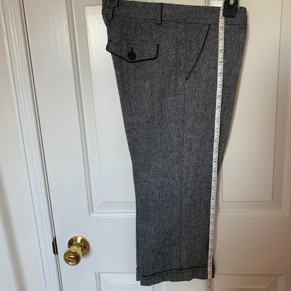 Aritzia Talula Wool Grey Dress Pants - Picture 5 of 9